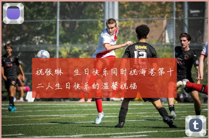 祝张琳芃生日快乐同时祝海港第十二人生日快乐的温馨祝福